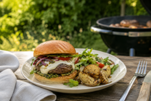 Italiaanse-burger-met-mozzarella-en-pesto